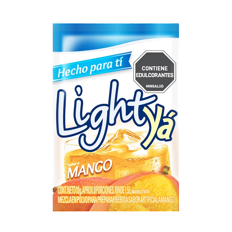 REFRESCO LINE YA SABOR A MANGO X 10 GR